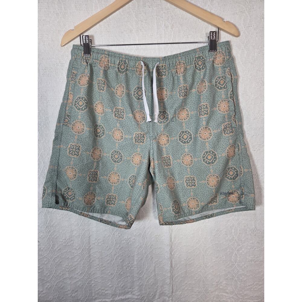 Rhythm Kota Beach Short‎ With Hand Drawn Mandala Print With Drawstring
